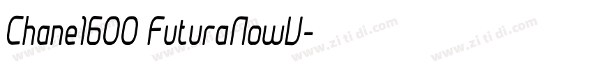 Chane1600 FuturaNowV字体转换